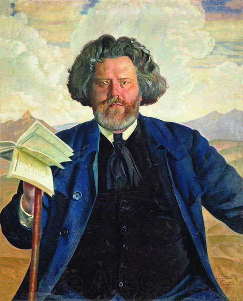 Boris Kustodiev Maximilian Voloshin Norge oil painting art